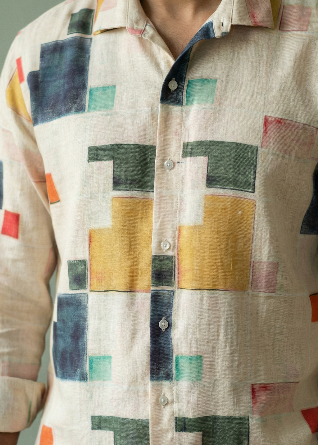 Retro Grid Shirt
